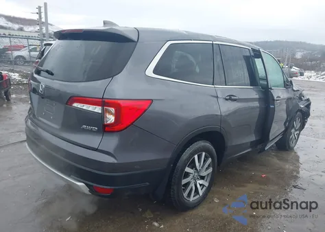 2020 Honda Pilot Awd Ex-L из США, поврежденный, VIN 5FNYF6H55LB049141